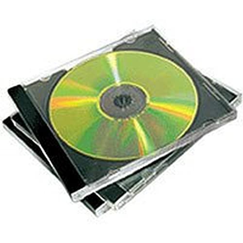 Preisvergleich Produktbild Fellowes Doppel CD-Leerhülle (5 Stück) schwarz