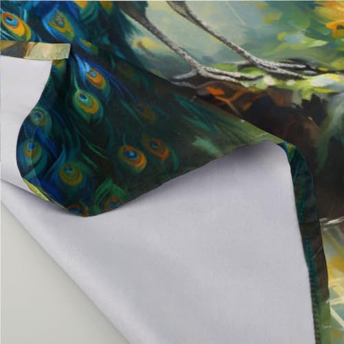 Servilletas de tela multicolor set 6 50.5 x 50.5 cm miniatura 3