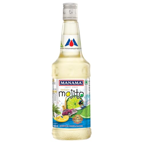 Image of Manama Original Mojito Syrup for Mocktails and Cocktails, 750ML