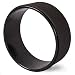Peace Yoga 12" x 5" Wheel for Yoga Poses, Backbend & Stretching - Black