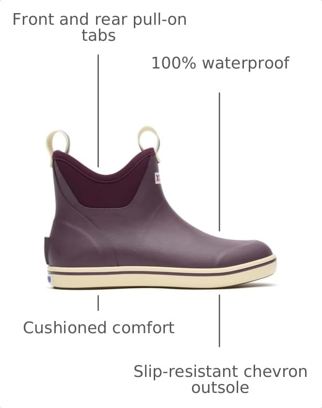 Image of Xtratuf Women's Durable Waterproof Breathable Slip-Resistant Ankle Deck Boots