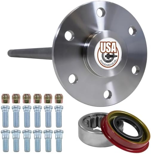 Rear Axle Kit Fits GM 8.5"/8.6" Diff 30 Spline 6 Lug LH 33-11/16" Long