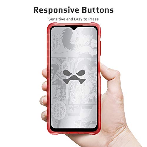 Image of Ghostek COVERT Samsung A02s Case with Clear Slim Fit Design and Anti-Slip Grip Bumper Premium Shockproof Protection Thin Protective Phone Covers Designed for 2021 Samsung Galaxy AO2s (6.5 Inch) (Pink)