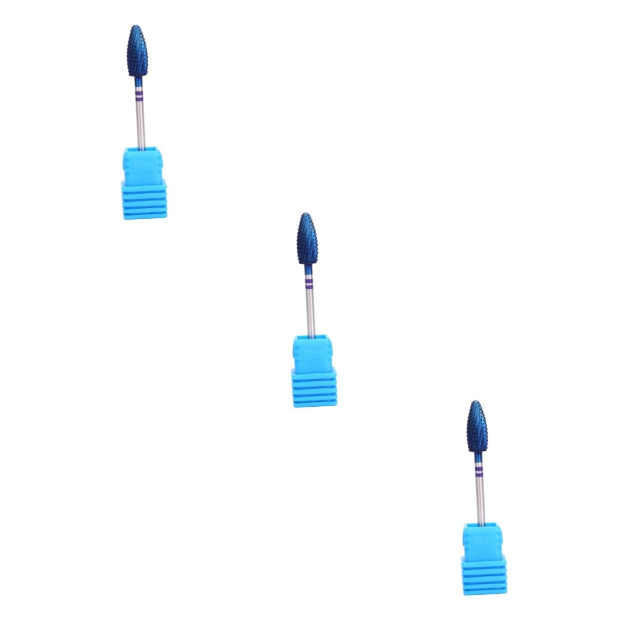 Healvian 3 Punte Per Lima Per Unghie in Acciaio Tungsteno Per Nail Art