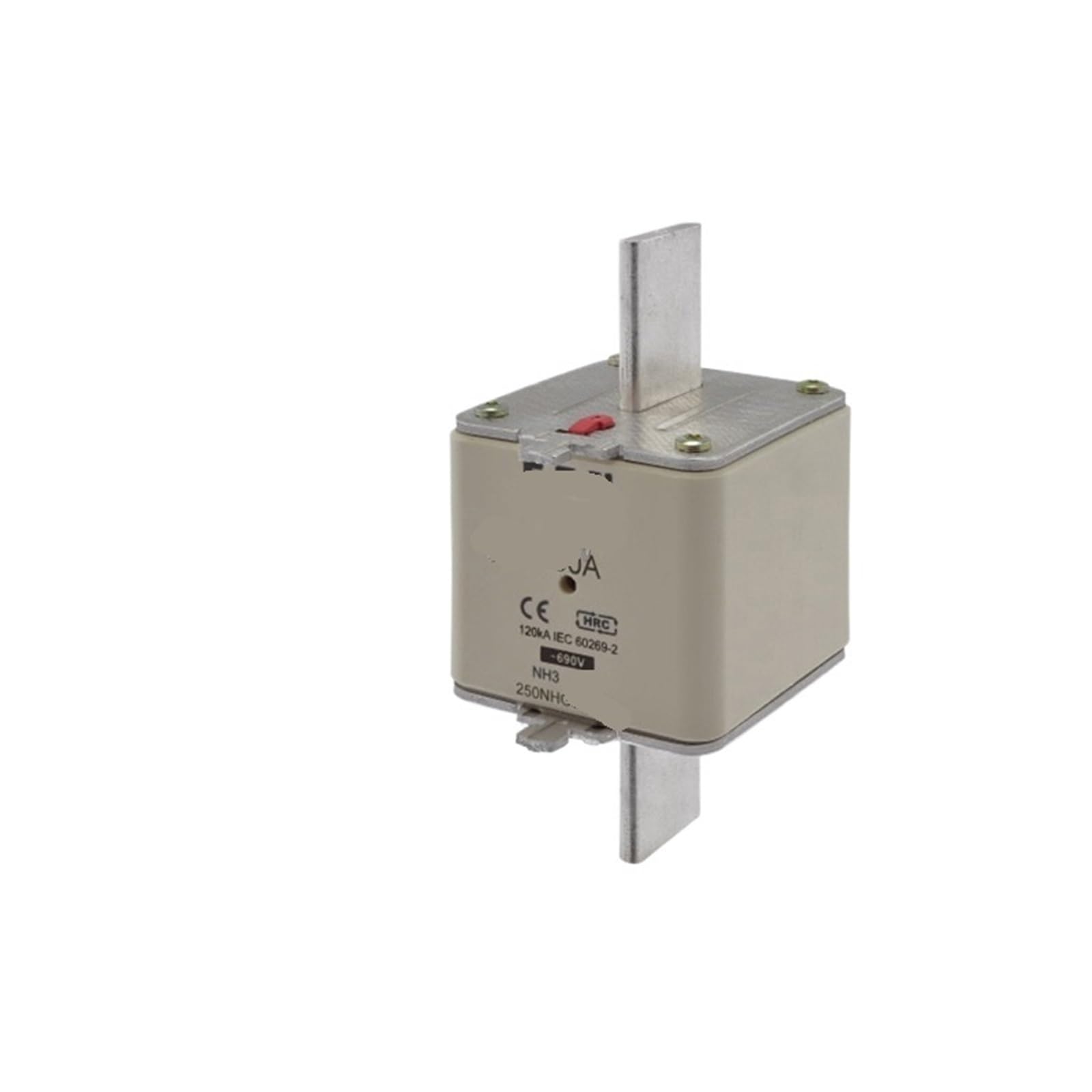 Fusible rapide 250NHG3B-690 taille 3 pour protection circuit