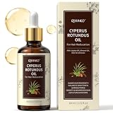 Olio di Cyperus Rotundus, Inibitore Naturale della Crescita dei peli Superflui, Olio Corpo...