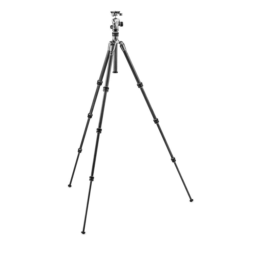 Gitzo Traveler GT1545T Serie 1, Kit trípode con rótula de Bola GH1382TQD, 4 Secciones