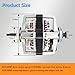 D511629P 511629P AP6285329 Dryer Motor Replacement by BAY Direct for Amana Speed Queen Alliance Whirlpool Compatible Part Number 511629P 511574 511629 D511629 501211 502368 502368P 510508 510508P