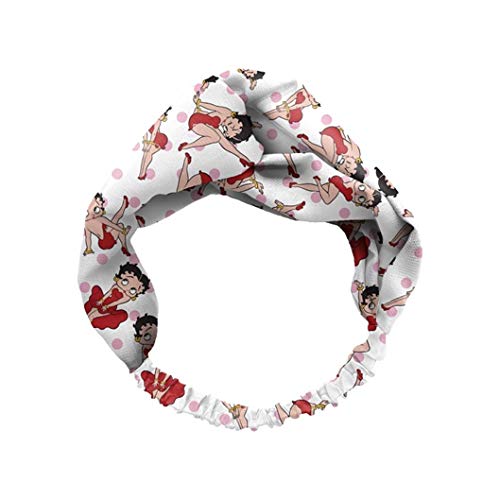 Image of Spoontiques Printed Fabric, Knotted Hair HeadBand for Everyday Use, Betty Boop, One Size