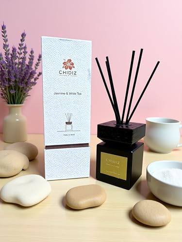 Difusor de varillas aroma Jazmín y Té Blanco 100ml miniatura 7