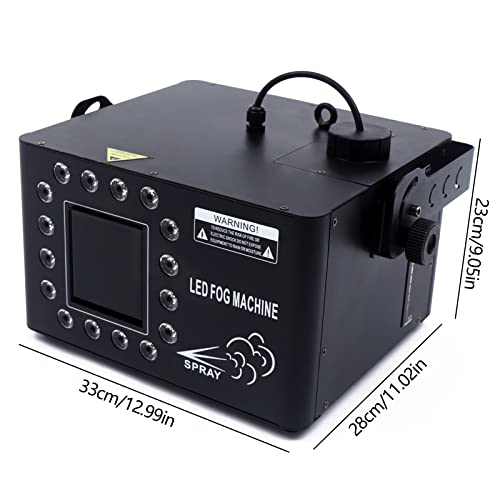 Máquina de Humo con Luces 1500W para DJ y Eventos miniatura 5