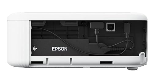 Projetor Smart Epson EpiqVision FH02, FULL HD, 3000 Lumens Streaming, Modelo: V11HA85020, Cor: Branco - Imagem 5
