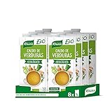 Knorr Caldo de verduras - Pack de 8 x 1000 ml (Total de 8L)