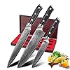Kitchen-Knife-Set-Damascus-Chef-Knife-3-Piece-Damascus-Steel-Kitchen-Knife-SetSharp-High-Carbon-Stainless-Steel-BladeVG10-67-Layers-Full-Tang-fiberglass-handleBest-Gift Kitchen Knife Set Damascus Chef Knife 3 Piece Damascus Steel Kitchen Knife Set,Sharp High Carbon Stainless Steel Blade,VG10 67 Layers, Full Tang fiberglass handle,Best Gift