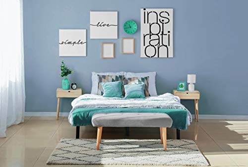 Image of Blue Peel and Stick Wallpaper Blue Contact Paper Decorative Peel and Stick Wallpaper Waterpoof Wallpaper Self Adhesive Contact Paper Vinyl Rolls for Wall Furniture 118 inchx17.7 inch