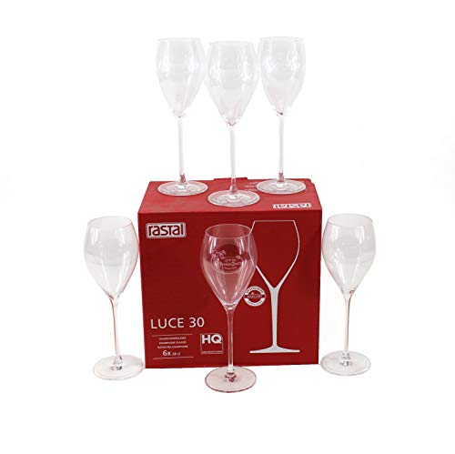 Perrier Jouët Champagner Gläser 6er Set mit Eichung bei 0,1 l Rastal 402-1243-5k2 Cover