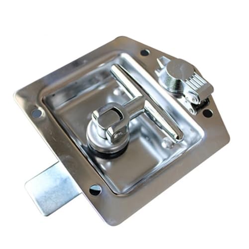 Cerradura de manija Rarelock MS211 de acero inoxidable para camiones y cajas eléctricas 8