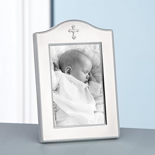 Reed & Barton 4746 Abbey Cross Silverplate 4 Inch X 6 Inch Frame thumb #1