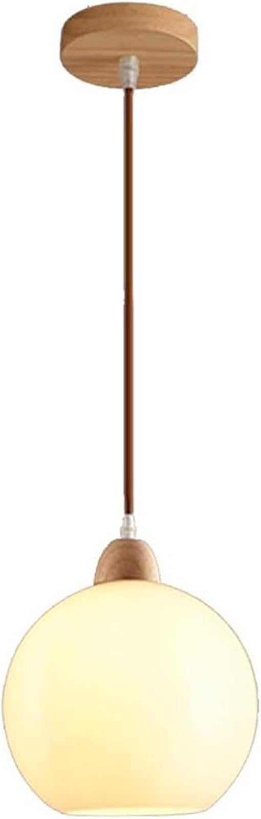 Plafonnier globe en verre moderne luminaire suspendu 1 lampe salon et cuisine