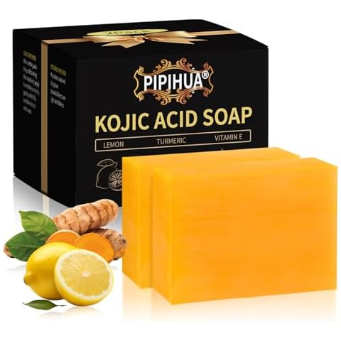 PIPIHUA Lemon Kojic Acid and Turmeric Soap Cover