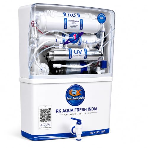 Image of Aqua RO Water Purifier RO+UV+TDS Advance Technology Electric Water Purifier With 100Gpd Motor & Membrane for Home-(RO+UV+UF+TDS Adjuster) for Home and Office, 12 Litre Storage, 2200 TDS(Made in India)