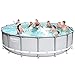 Bestway 13429 Power Steel Swimming Pool, 16' x 48