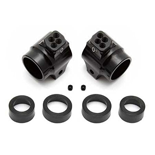 Team Associated 91549 Aluminum Rear Hubs Vehicle Part, Black