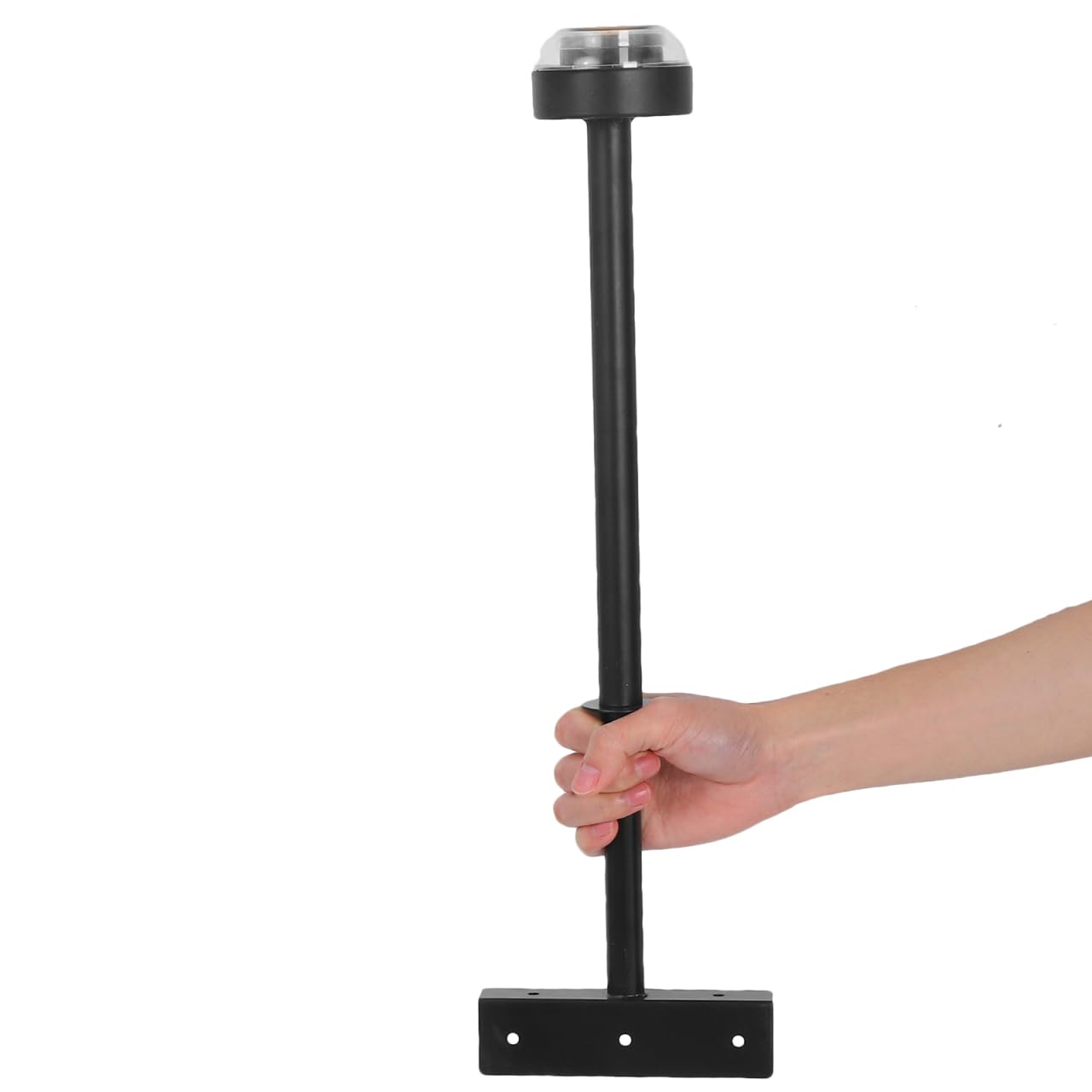Ciieeo Soporte compacto para bolsas de plástico, soporte para bolsas de comestibles, dispensador de rollos de acero inoxidable, fácil montaje