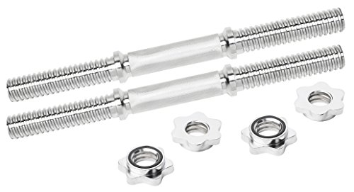 Bad Company Chrom Kurzhantelstange inkl. Sternverschlüssen 30/31 mm I 2...