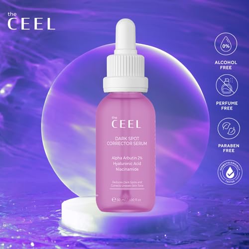 The Ceel Yüz bakım serumu, koyu lekelere karşı, pigment lekelerine karşı, hiyalüronik asitli serum, niasinamid, alfa arbutin, pigment lekesi giderici, yüz 30 ml