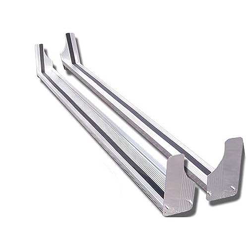 Estribos comerciales de aluminio Black Horse