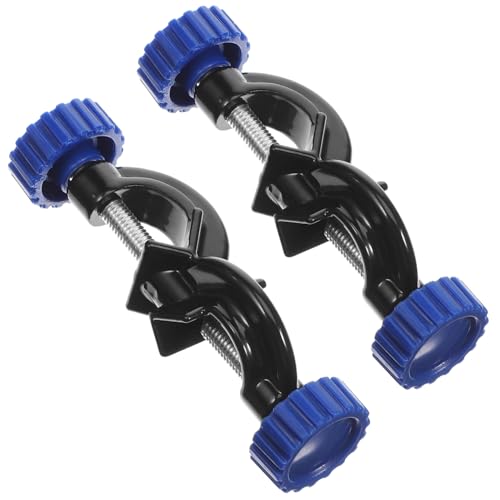ERINGOGO 2Pcs Boss Head Clamp Holder Adjustable Right Angle Clamp for Laboratory and Home Use Construction for Stabilizing Equipment