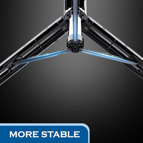 Image of Kratos Upgraded 2026 67Inch / 170cm Long Selfie Stick Tripod with Wireless Remote, Long Tripod Stand with 360 Rotation, Compatible with Mobile /GoPro for Travel,Suitable for iPhone and All Smartphones