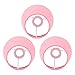 3pcs Cloth Fabric Lampshade - Innovative E14 Intervention Type Modern Fabric Lampshade Dust Cover for Bedroom Bedside(#1)