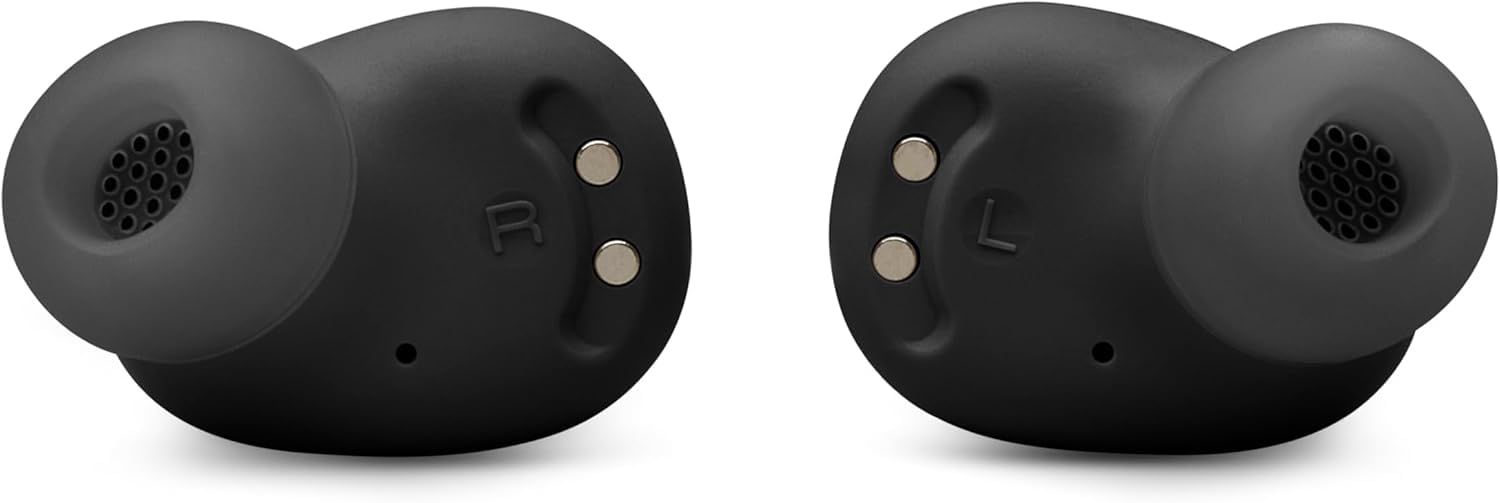 JBL WAVE BUDS 2 - Auricolari completamente wireless, Bluetooth, cancellazione attiva del rumore, multipunto, impermeabilità IP54, antipolvere, compatibili con app, USB tipo C/nero, JBLWBUDS2BLK