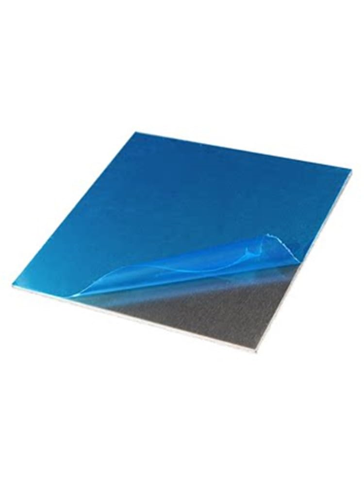 Wandplatten Aluminiumblech 100 mm x 100 mm 200 mm x 200 mm 5052 Aluminiumplatte for Maschinenteile Riffelblech (Color : 8x200x200mm)