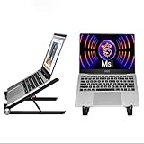 Portable Laptop Stand for Msi GT80S Titan SLI-072 Laptop for Desk,Made of Reinforced Nylon, 304 Stainless Steel and Silicone