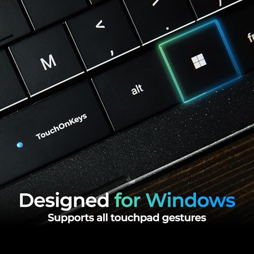 Image of CLVX 1 Wireless Keyboard with Trackpad Full Size Bluetooth RGB | Touchpad built into the keys, backlit low-profile scissor switches, multi-device Bluetooth and USB-C, quiet typing