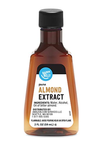 Amazon Brand - Happy Belly Pure Almond Extract 2, Fl Oz #TOP2