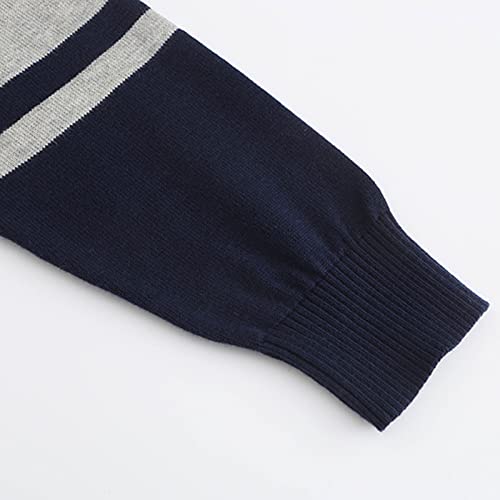 XMAIYIF (Wool) Sweater Cotton Pullover V-Neck Men's Sweaters Fashion Solid Color Slim Sweaters Pullover Men Knitwear Sweater(B,XXL 70-78kg)3