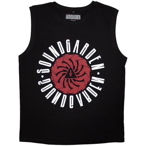 Soundgarden Circle Band Logo Tank Top Size M