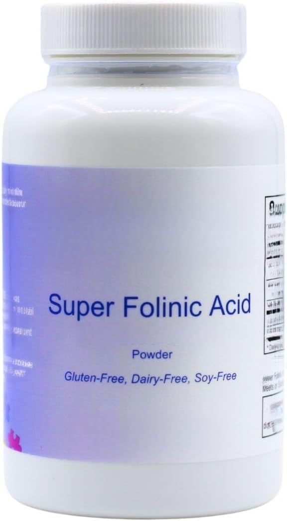 Poudre acide super folinique, Leucovorine, croissance & communication | Concentration mentale; régulation humeur; assimilation nutriments; coordination corporelle; formule pure
