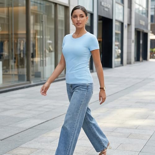 Image of ASAIR Ribbed Tshirt for Women