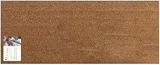 LP Doormats - long coir door mat - double doormat for french doors - patio door mat - extra long coir mat size 125 x 55cm - indoor door mat - outdoor sheltered use welcome mat (Blank)