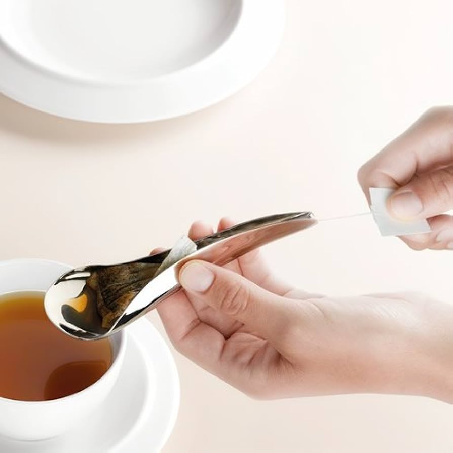 Amazon.com: Alessi AS01 Tèo - Spoon for tea bag in 18/10 stainless Amazon.com: Alessi AS01 Tèo - Spoon for tea bag in 18/10 stainless