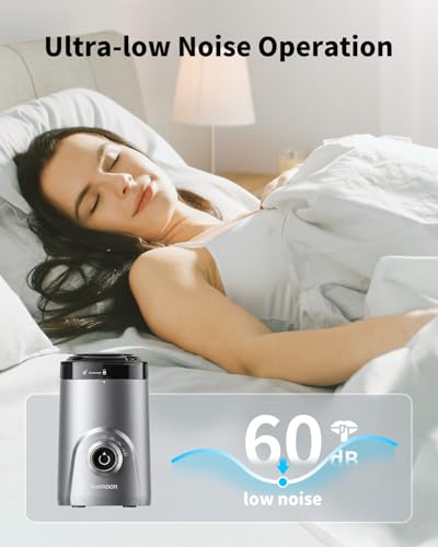 Image of SHARDOR Electric Super Silent Blade Coffee Grinder, Timed Grind Control Rotary Knob, Adjustable Coarse to Fine for Coffee Beans, Spices & Herbs, Silver