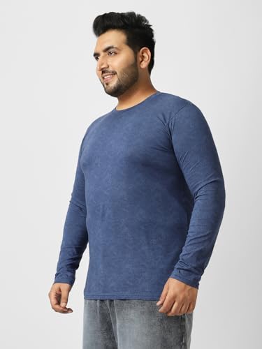 Image of Urbano Plus Men's Printed Full Sleeve Regular Fit Cotton T-Shirt