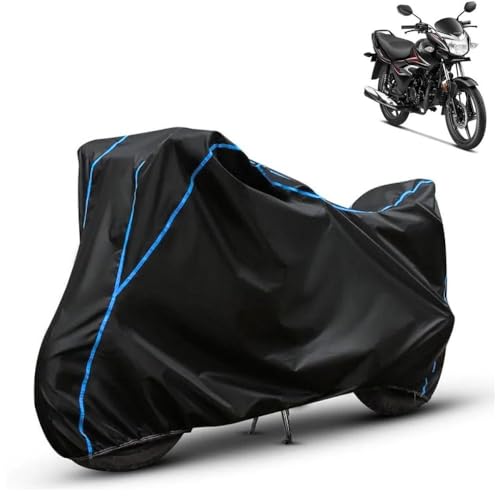 Image of Kerwa Waterproof Bike Cover Compatible with Honda Shine | Dust Proof, UV-Resistant, All-Weather Protection Bike Body Cover, Windproof Elastic Bottom