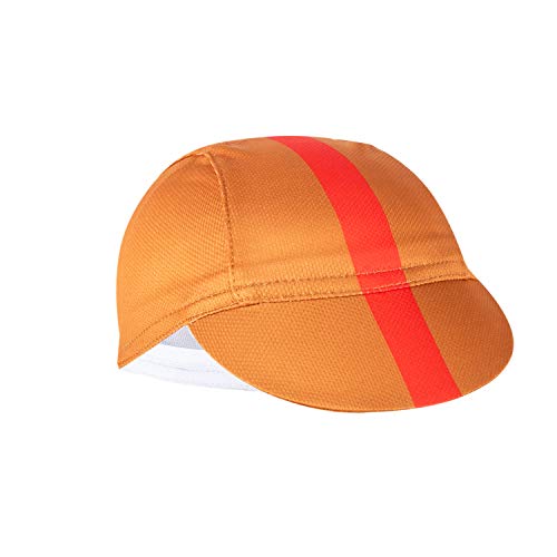 Cabirol Gorra de Ciclismo Unisex Naranja