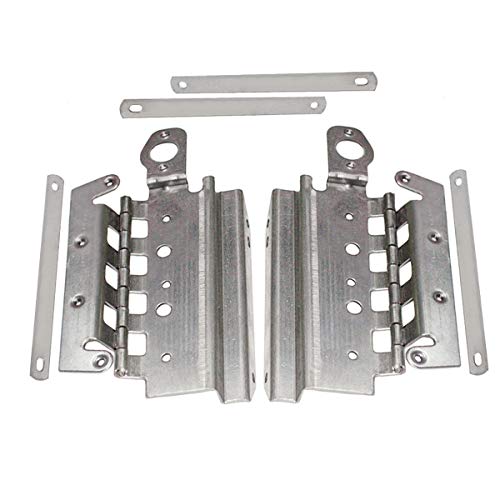 ZXMOTO Saddlebag Hardware Kit Locks & Keys Saddlebag Hardware Latch Set Compatible with Harley Touring Models 2014-2024,Road King Street Glide Electra Glide Matte Black Latch Covers